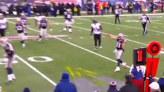 Edelman touchdown pass to Amendola 2015 NFL Playoffs [upl. by Heywood]