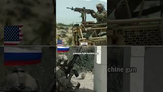 Two legendary modern machine guns  US XM250 vs Russian RPL20 [upl. by Akinahs801]