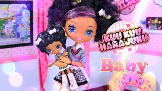 KuuKuu Harajuku Baby Doll PLUS DIY Craft  Combo Pack Doll Review [upl. by Akcirret]