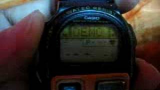 Casio BP100 blood pressure monitor watch [upl. by Agueda]