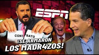 ¡LO MANDA A CHSM ALARCÓN LOGRA QUE CORRAN A ÁLVARO MORALES DE ESPN [upl. by Antonia]