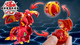 How To Fold BAKUGAN Battle Planet Toys  Dragonoid Nillious Trox amp MORE Bakugan Toys [upl. by Alic]