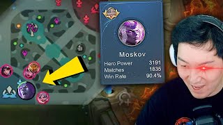 New Moskov is Insane comeback King now  Mobile Legends [upl. by Rehpotsyrk266]