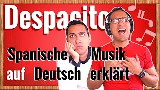 quotDespacitoquot auf Deutsch erklärt  Spanisch lernen mit Musik [upl. by Pearle153]