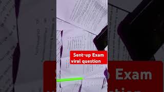 Sentup Exam Viral Question Paper sentupexam sentupexam bseb10th bseb12th exam shortfeed gk [upl. by Hunger]