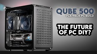 This PC Build Hits Different  Cooler Master Qube 500 Gaming PC Build  No RGB RTX 4070 Ti [upl. by Eilhsa952]