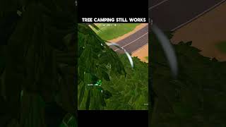 tree camping in fortnite fyp gaming [upl. by Ielak]