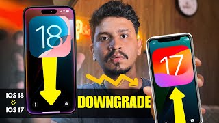 How to Downgrade iPhone From iOS 18 To iOS 17 [upl. by Gasperoni]