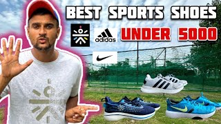 3 Best Sport Shoes Under Rs 5000 👟 Cricket With Vishal [upl. by Nedak]