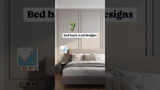 Stunning Back Wall Design Ideas 🌟 bedroominteriors bedback headboard interiordesign fyp vbpl [upl. by Eenaej]