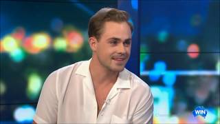 quotStranger Thingsquot Dacre Montgomery  Words of Wisdom  LIVE Australian Tv Interview [upl. by Junie224]