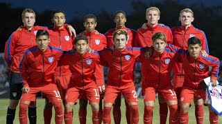 U17 MNT vs Australia Highlights – Nov 30 2014 [upl. by Wilburt317]