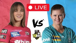 Brisbane Heat W vs Sydney Sixers W  Live WBBL Match  Intense Cricket Showdown [upl. by Gollin]