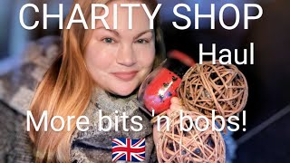 CHARITY SHOP Haul uk haul charityshops bits [upl. by Aire]