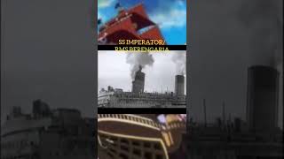 SS IMPERATORRMS BERENGARIA EDIT ship edit shorts [upl. by Arreit983]