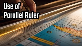 Use of the parallel ruler 1 [upl. by Amuwkuhc]