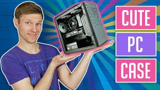 CUTE GAMING PC CASE  Cooler Master MASTERBOX Q300L  Good value budget PC case [upl. by Silvan790]