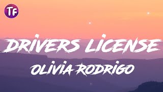 Olivia Rodrigo – drivers license Lyrics  Letra [upl. by Nessaj]