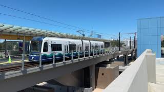 Lynnwood Link Extension Testing Lynnwood City Center Station [upl. by Noskcaj]