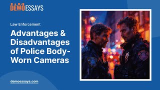 Advantages and Disadvantages of Police BodyWorn Cameras  Essay Example [upl. by Thamora]