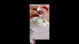 Easy Peeling Boiled Egg 🥚 slice Asmr [upl. by Aisan]