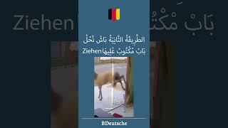 كيفية فتح باب مكتوب عليه ziehen [upl. by Torras707]