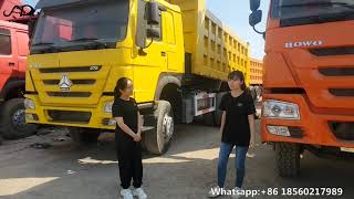 Cheap Used dump truck price Tipper Truck 6x4 Howo Dump Truck For Sale [upl. by Hannej741]