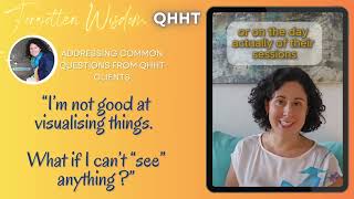 quotI am not good at visualisation What if I cant quotseequot anything during a QHHT sessionquot [upl. by Faustus]