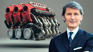 Lamborghini CEO quotThis New Engine Will Destroy the Entire Car Industry [upl. by Akimihs]