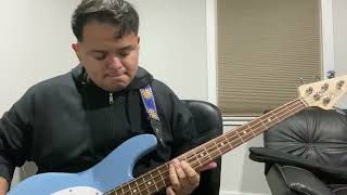 LA OLA New wine  bajo  bass cover [upl. by Zeculon]