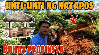 PART2 BUHAY PROBINSYA  UNTIUNTI NG NATAPOS ANG HAGDAN SA KUBO KOJayArSecosanaVlog [upl. by Ydospahr]