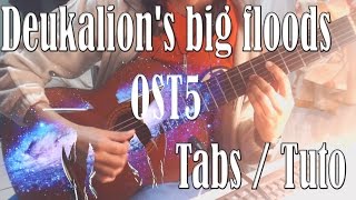 deukalions big floods guitar Tutorial melodias Tristes guitar 20 [upl. by Thetis]