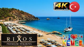 4K KEMER RIXOS PREMIUM TEKIROVA 2023 HOTEL НЕПЛОХАЯ ПЯТЕРКА GOOD BEACH RESORT ANTALYA TURKEY [upl. by Rivi]