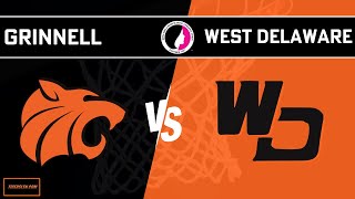 Grinnell Varsity Girls Basketball vs West Delaware 12523 at 600pm [upl. by Noreht]