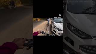 Bach gya 😨shorts trending stunt cycle rider youtubeshorts minivlog viralvideo subscribe [upl. by Ramos]