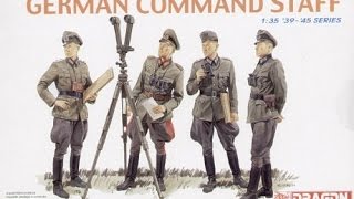 InBox Kit Review Dragons German Command Staff 6213 [upl. by Alius]