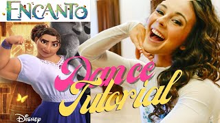 ENCANTO DANCE TUTORIAL  Surface PressureLuisa EASY Step by Step [upl. by Ynhoj]