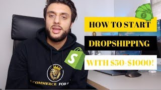 💳How Much Money You Need To Start Shopify Dropshipping in 2020 [upl. by Bonnibelle]