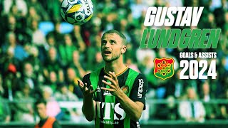 Gustav Lundgren ▶ Goals amp Assists 2024 [upl. by Senoj700]