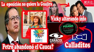 DUROS GOLPES  QUIEREN TUMBAR PROYECTO AGUA LA GUAJIRA  POR FIN ACUEDUCTO QUIBDO  HIMNO COP16 [upl. by Yngiram292]