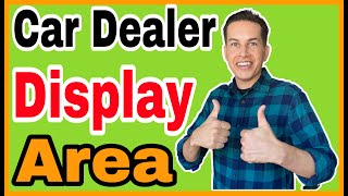 Retail Car Dealer Display Area [upl. by Jerold]