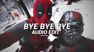 bye bye bye tiktok  NSYNC  edit audio [upl. by Kyre]