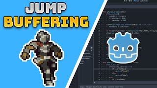 2D Platformer Jump Buffering Godot 4 [upl. by Grondin]