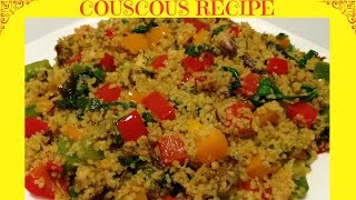 How to Cook the Perfect Couscous  Healthy Couscous Recipe [upl. by Kiran30]