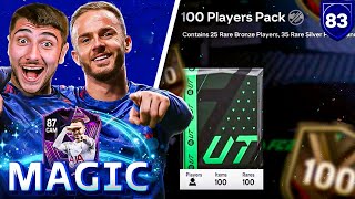 I Opened The 100 Players Pack on RTG… [upl. by Notslar]