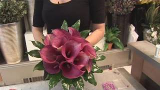 How To Do A Calla Lily Bouquet [upl. by Awhsoj]