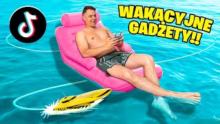 TESTUJE NAJLEPSZE WAKACYJNE GADŻETY Z TIKTOKA [upl. by Federico]