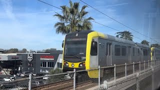 Los Angeles Metro Full C Line Ride from Redondo Beach to Norwalk [upl. by Sell]