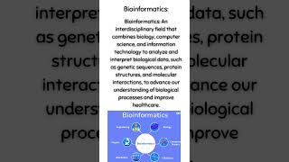 Bioinformatics [upl. by Yerac]