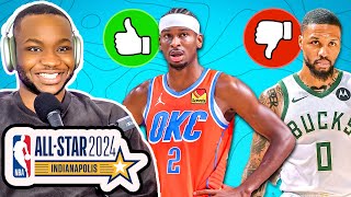 Picking Our 2024 NBA AllStar Teams  TD3 [upl. by Alegna]